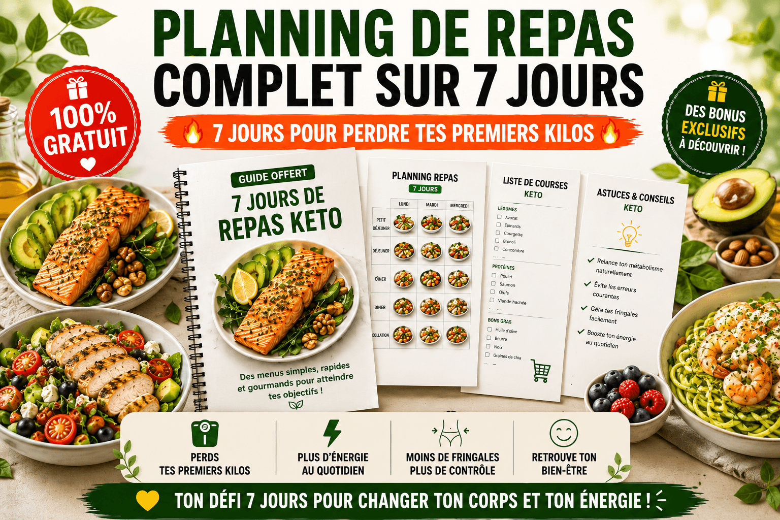 Challenge Keto Gratuit