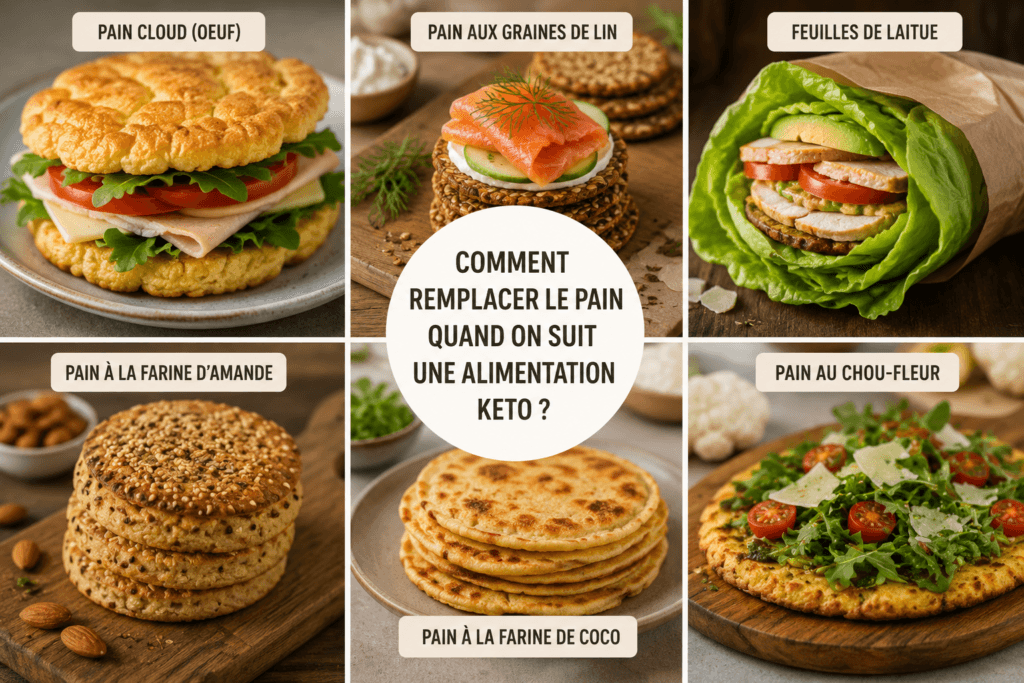 Comment remplacer le pain quand on suit une alimentation keto ?