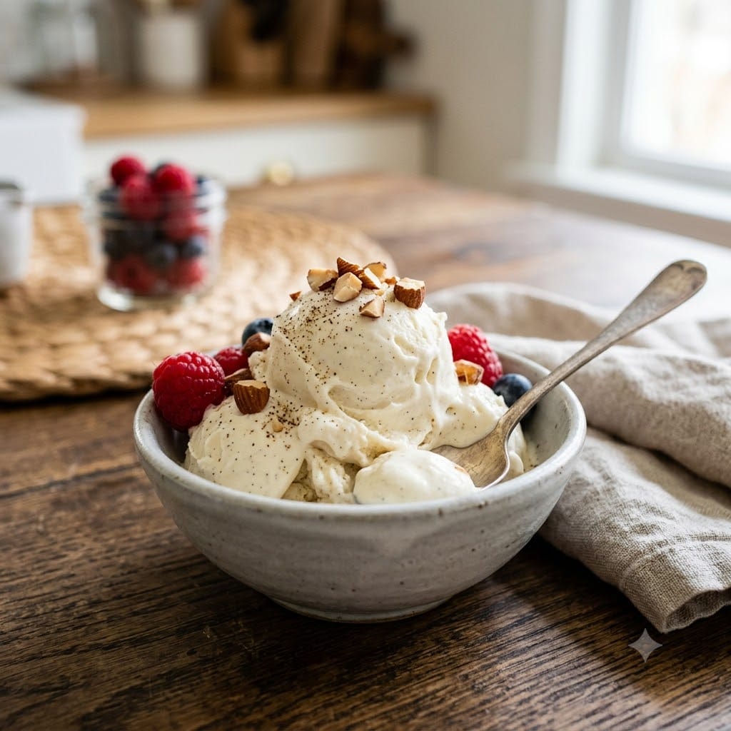 Glace vanille keto