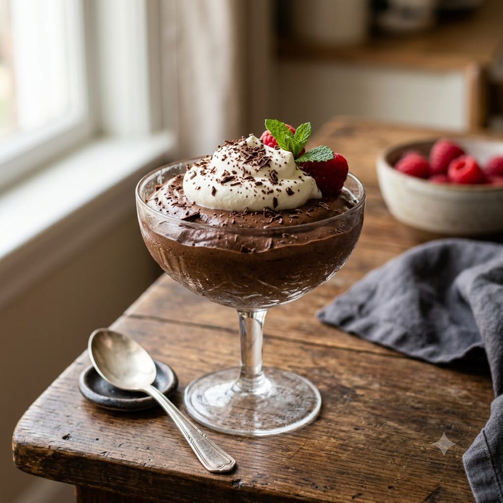 Mousse au chocolat keto