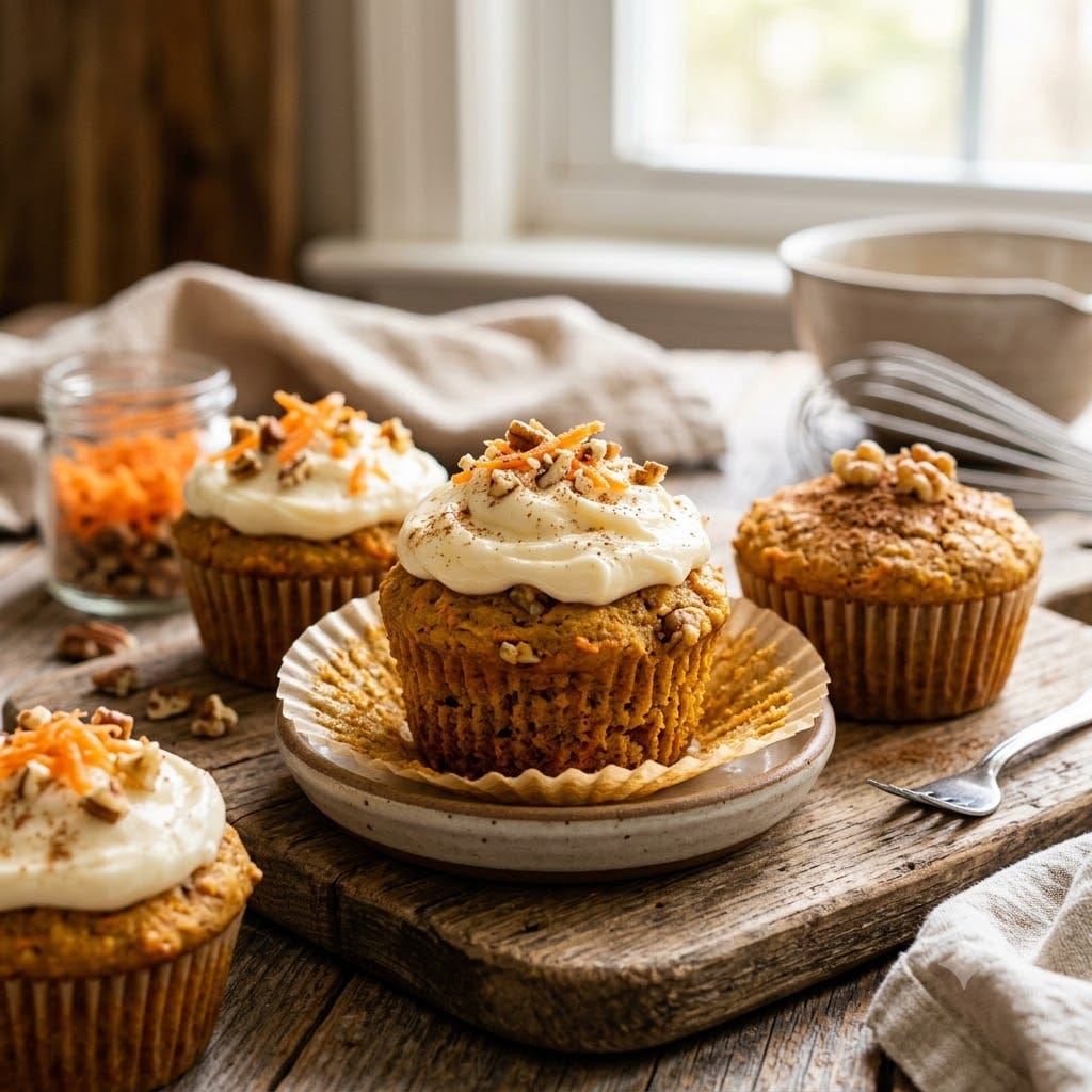 Muffin carotte keto