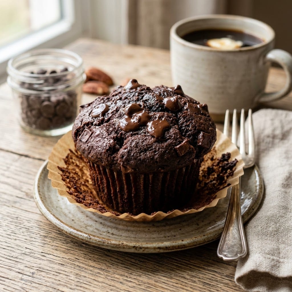 Muffin chocolat keto