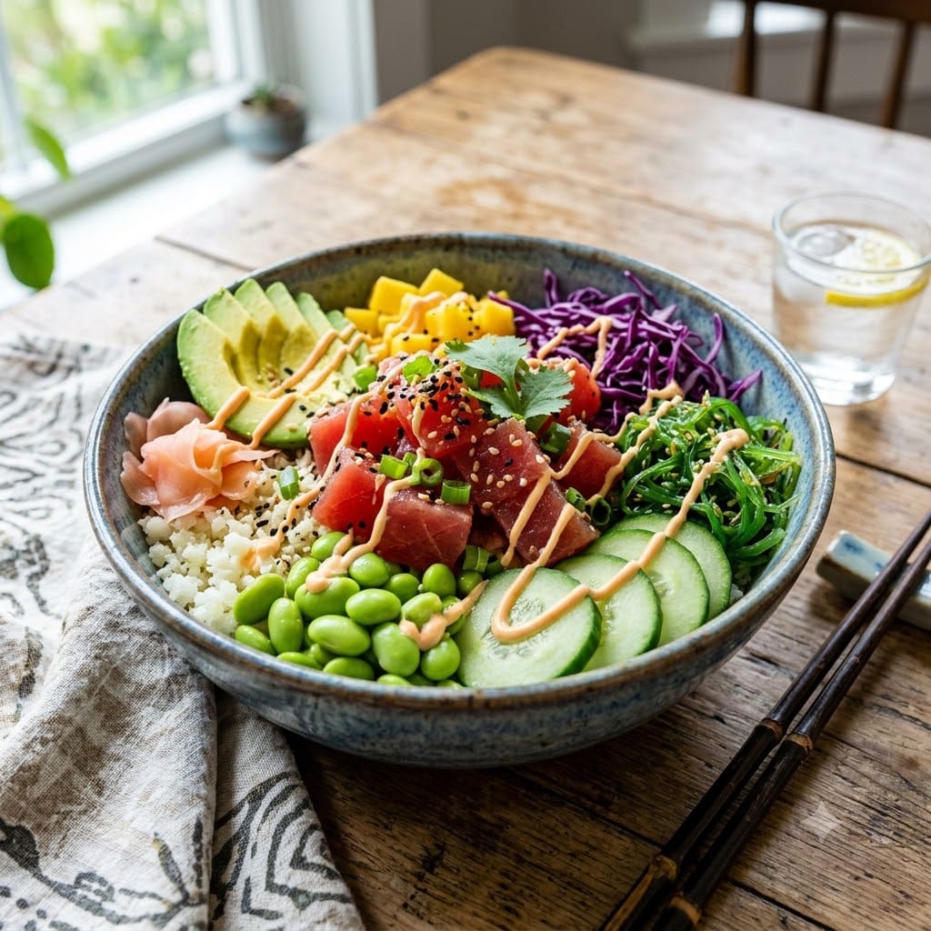 Poke Bowl keto