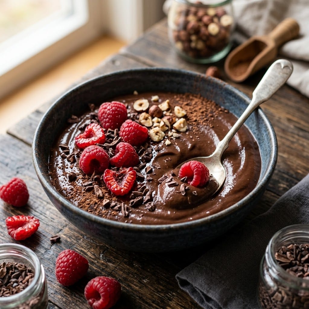 Pouding chocolat keto