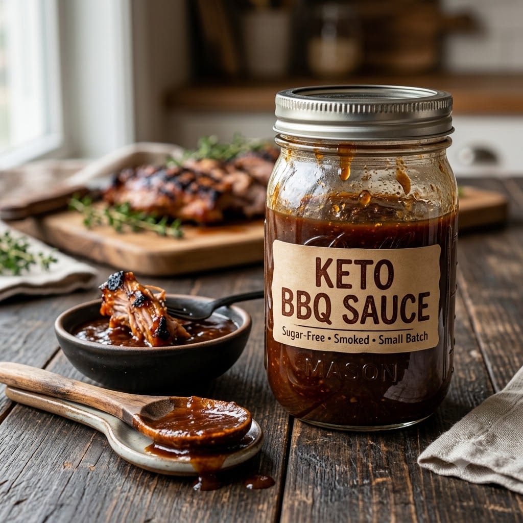 Sauce BBQ keto