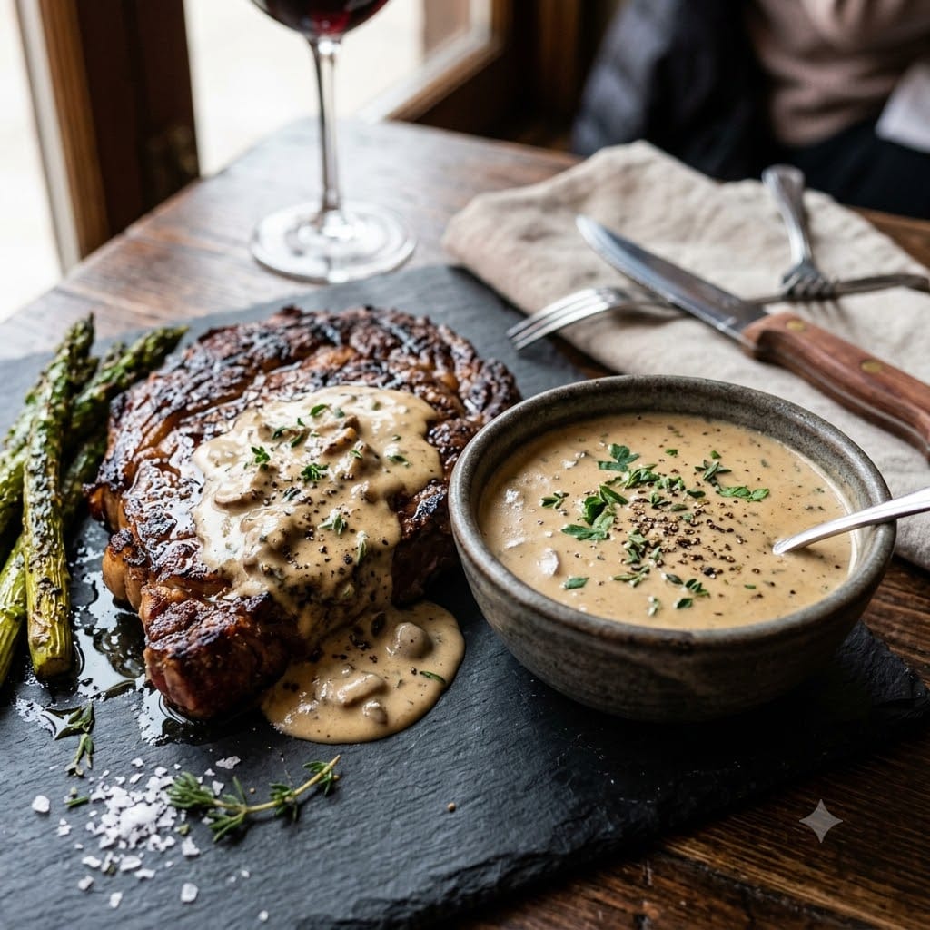 Sauce pour steak keto