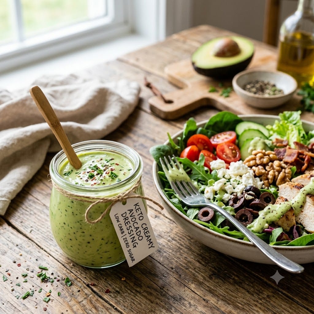 Sauce salade keto