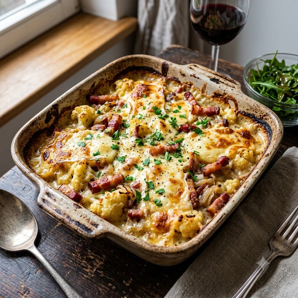 Tartiflette keto