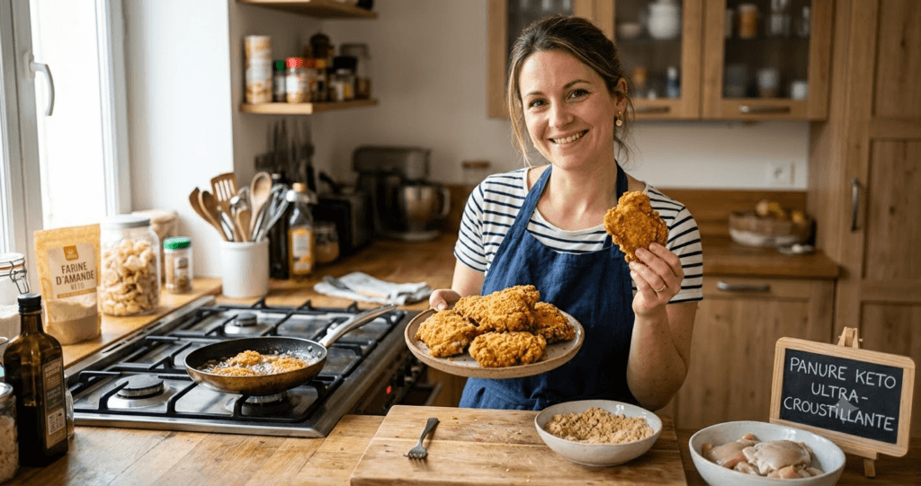 Panure cordon bleu keto