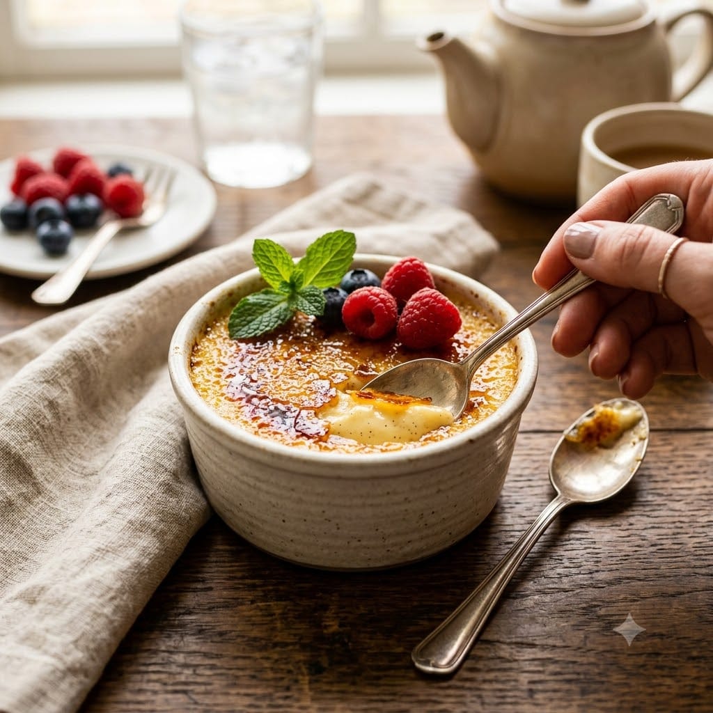 Crème brûlée keto