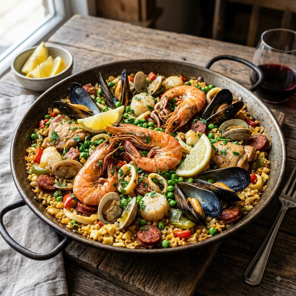 Paella keto