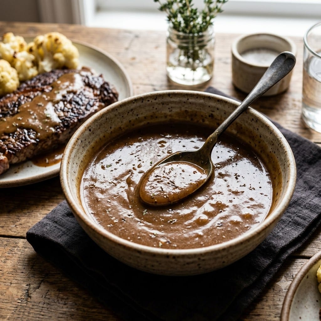 Sauce brune keto
