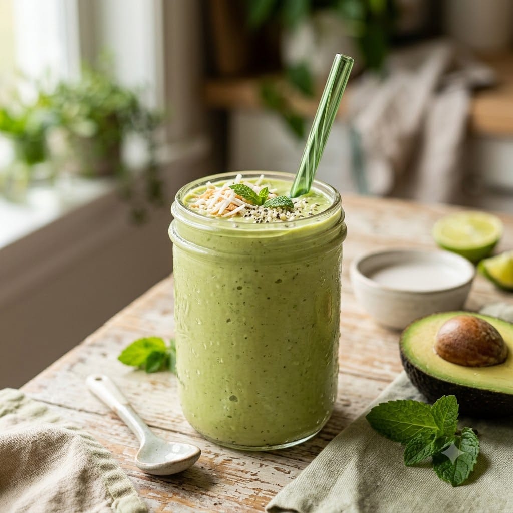 Smoothie avocat keto